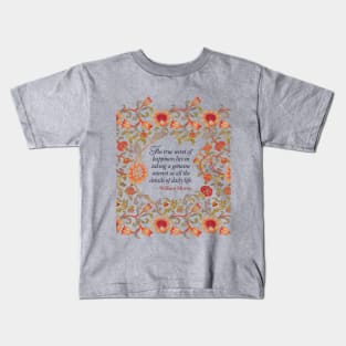 William Morris Quote Kids T-Shirt